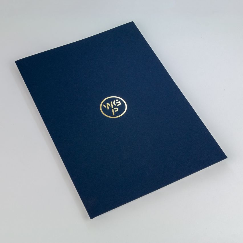 Textured Presentation Folder